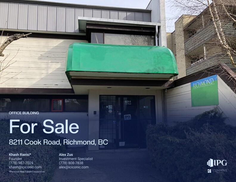 8211 Cook Rd, Richmond, BC à vendre Photo du bâtiment- Image 1 de 2