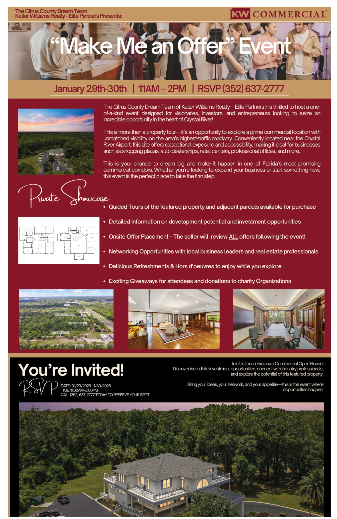 268 S Suncoast Blvd, Crystal River, FL à vendre Photo principale- Image 1 de 66