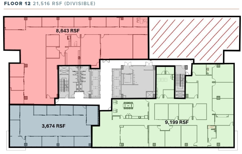 3009 Post Oak Blvd, Houston, TX à louer Plan d’étage- Image 1 de 1