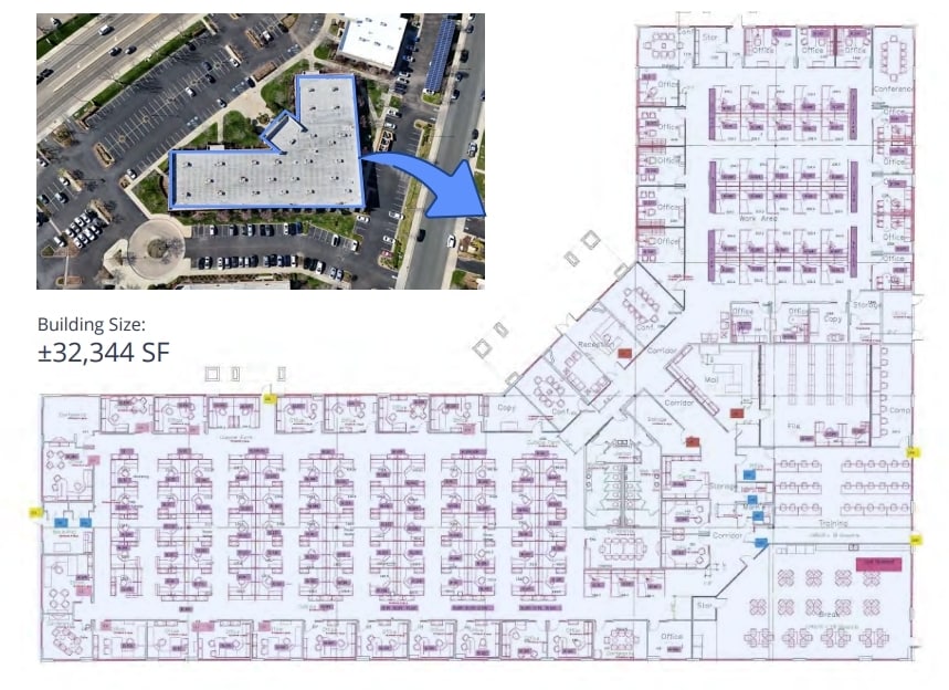 7440 N Palm Ave, Fresno, CA for lease Floor Plan- Image 1 of 1