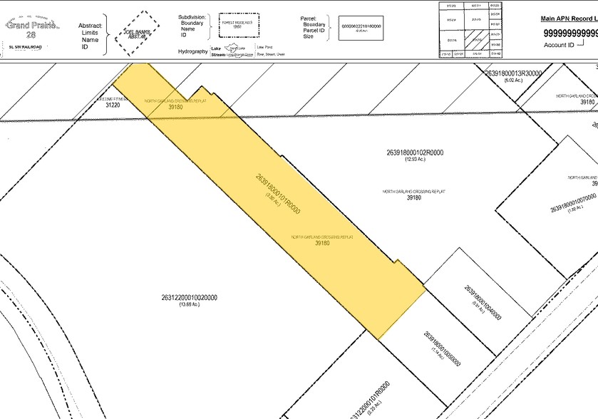 5205 N Garland Ave, Garland, TX à vendre - Plan cadastral - Image 2 de 5