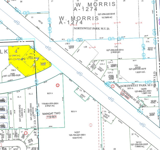 14400 SH 249, Houston, TX for lease - Plat Map - Image 3 of 3