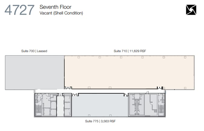 4747 Executive Dr, San Diego, CA à louer Plan d’étage- Image 1 de 1