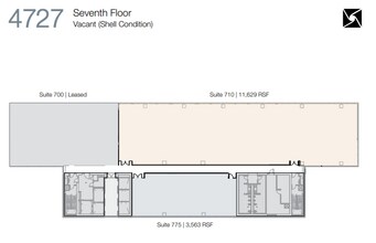 4747 Executive Dr, San Diego, CA à louer Plan d’étage- Image 1 de 1
