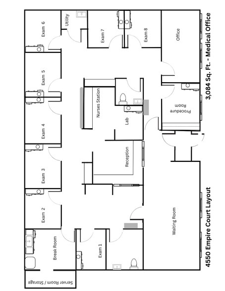 4550-4552 Empire Ct, Fredericksburg, VA à louer - Plan d’étage - Image 3 de 8