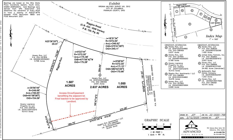 Avery Rd - Riggins Rd, Dublin, OH for lease - Site Plan - Image 2 of 3