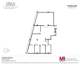 2860 S River Rd, Des Plaines, IL for lease Floor Plan- Image 1 of 8