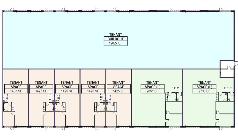 2211 N. Elder St., Nampa, ID for lease - Floor Plan - Image 2 of 6
