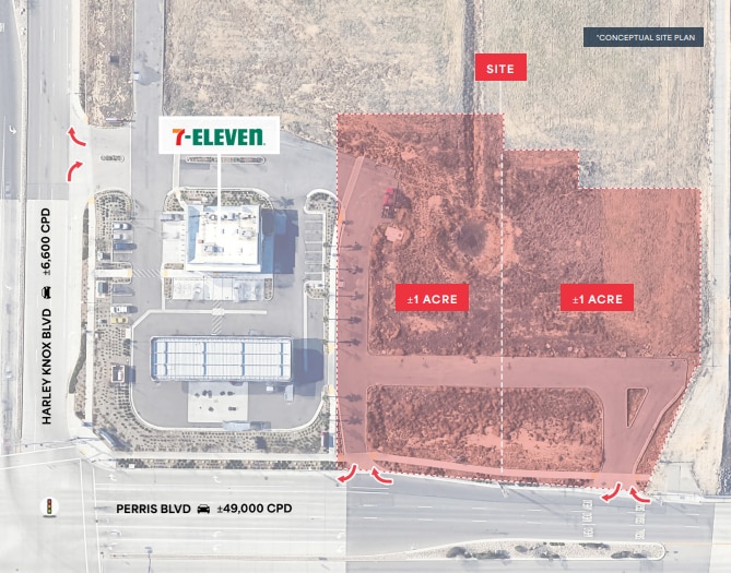 Perris Blvd & Harley Knox Blvd, Perris, CA for lease Primary Photo- Image 1 of 2