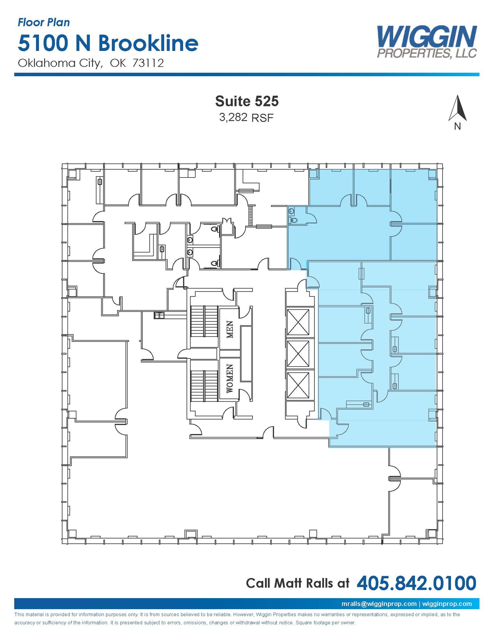 5100 N Brookline Ave, Oklahoma City, OK à louer Plan d  tage- Image 1 de 1