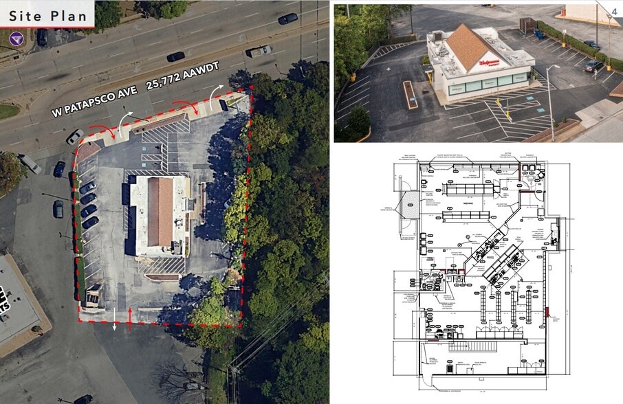 2001 W Patapsco Ave, Baltimore, MD à louer - Plan de site - Image 3 de 3