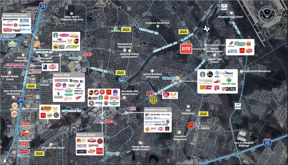 9149 Fm 78, Converse, TX à vendre - Aérien - Image 3 de 5