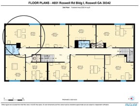 4651 Roswell Rd NE, Atlanta, GA for lease Floor Plan- Image 1 of 3