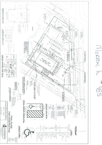 600 S Main St, Morton, IL à louer - Plan de site - Image 3 de 7