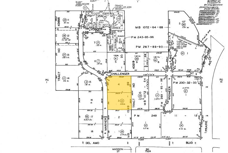 20000 Mariner Ave, Torrance, CA à vendre - Plan cadastral - Image 2 de 5