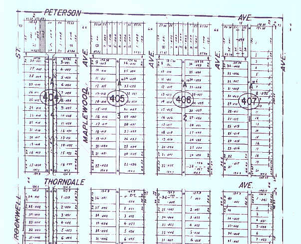 2551 W Peterson Ave, Chicago, IL à vendre - Plan cadastral - Image 2 de 15