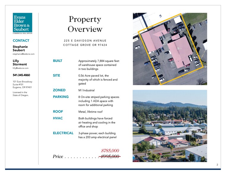 225 E Davidson Ave, Cottage Grove, OR for sale - Building Photo - Image 3 of 11