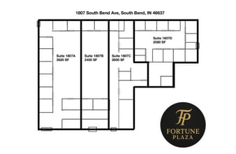 1801 South Bend Ave, South Bend, IN for lease Floor Plan- Image 1 of 1