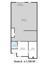 5411 Brookglen Dr, Houston, TX à louer Plan d’étage- Image 1 de 1