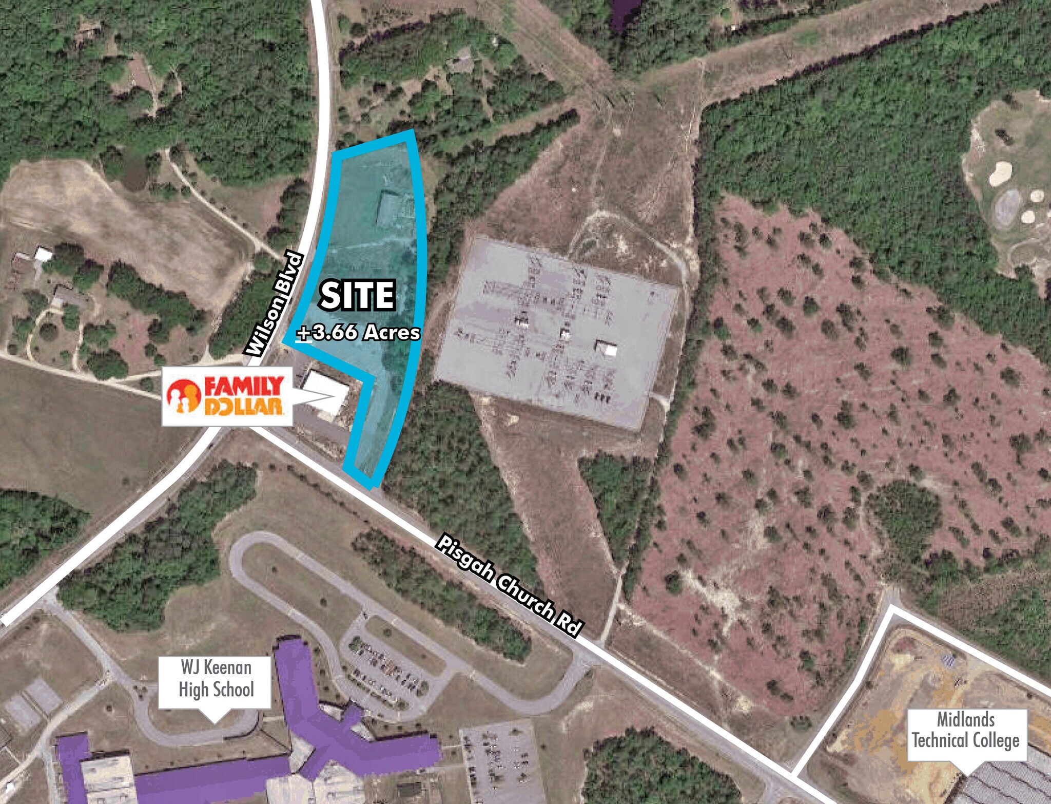 8400 Wilson Blvd, Columbia, SC à vendre Aérien- Image 1 de 4