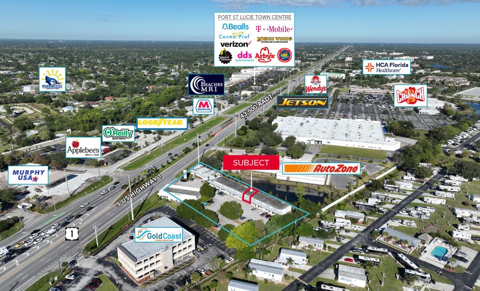 10504-10558 S Us-1 Hwy, Port Saint Lucie, FL for lease - Building Photo - Image 2 of 4