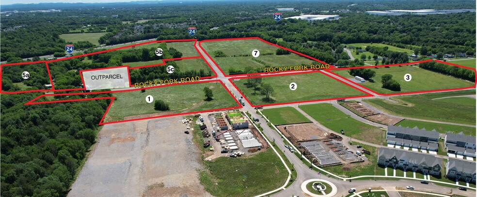 0 0 Rocky Fork Rd, Smyrna, TN à vendre - Aérien - Image 2 de 2