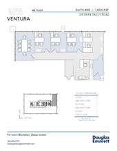 16255 Ventura Blvd, Encino, CA à louer Plan d’étage- Image 1 de 1