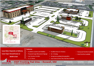 Plus de détails pour 3611 Main Street, Roswell, NM - Terrain à vendre