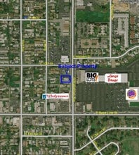 1270 N Waterman Ave, San Bernardino, CA - AERIAL map view