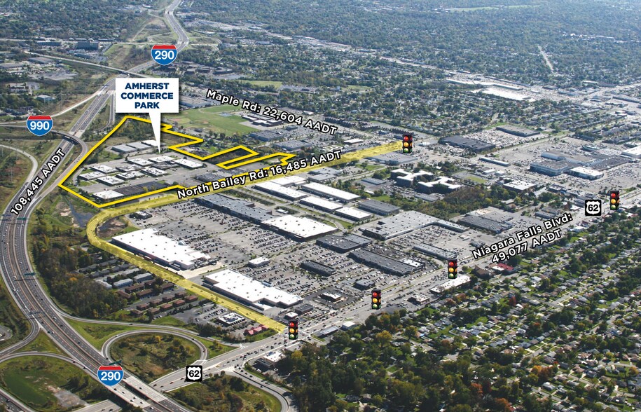 4224-4252 Ridge Lea Rd, Buffalo, NY à louer - Aérien - Image 2 de 6