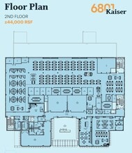 6801 Kaiser Dr, Fremont, CA à louer Plan d’étage- Image 1 de 1