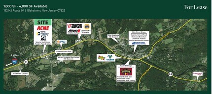 152 State Route 94, Blairstown, NJ - Aérien  Vue de la carte