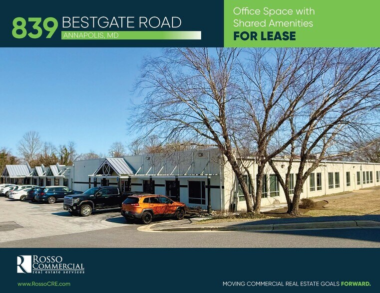 839 Bestgate Rd, Annapolis, MD à louer - Photo du bâtiment - Image 1 de 11