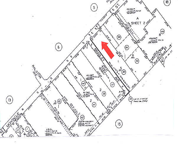 12350 Montague St, Pacoima, CA for lease - Plat Map - Image 3 of 8