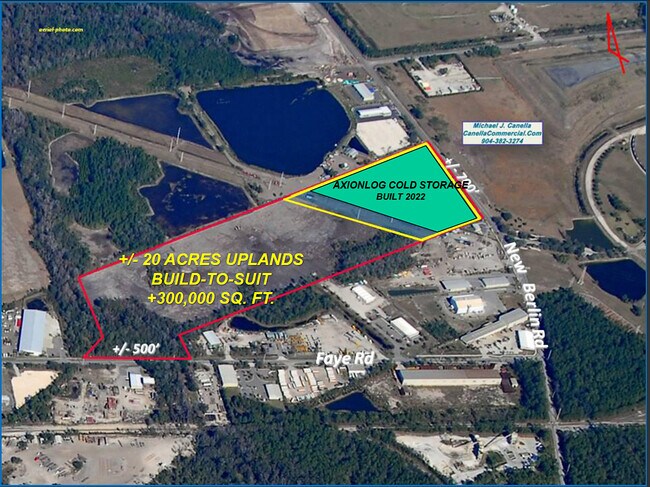 Plus de détails pour Faye Rd & New Berlin Rd, Jacksonville, FL - Industriel à louer