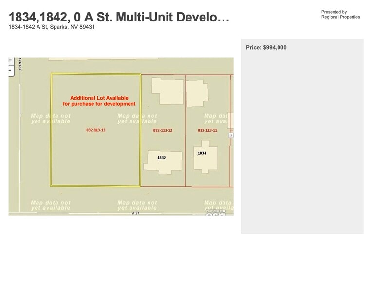 1834-1842 A St, Sparks, NV for sale - Building Photo - Image 2 of 2