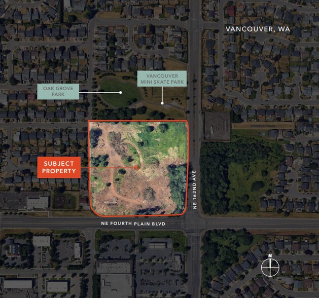 7008 NE 162nd Ave, Vancouver, WA à vendre - Aérien - Image 3 de 6