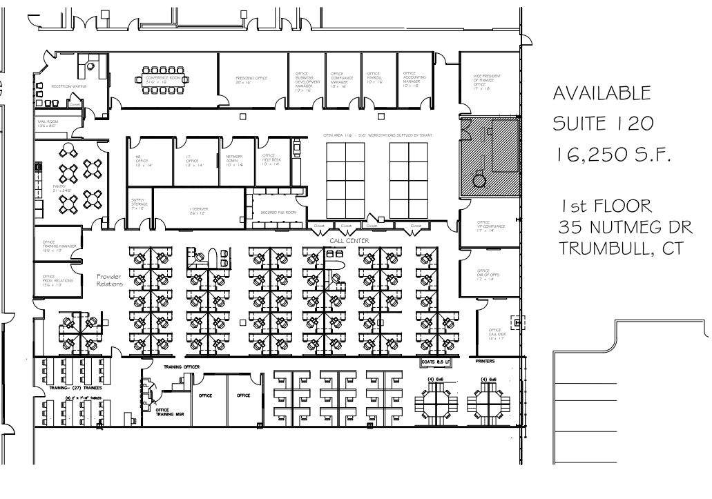 35 Nutmeg Dr, Trumbull, CT à louer Plan d  tage- Image 1 de 1