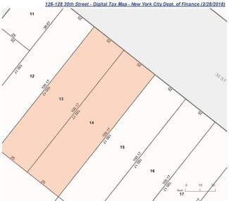 Plus de détails pour 126 and 128 30th Ave – Terrain à vendre, Brooklyn, NY