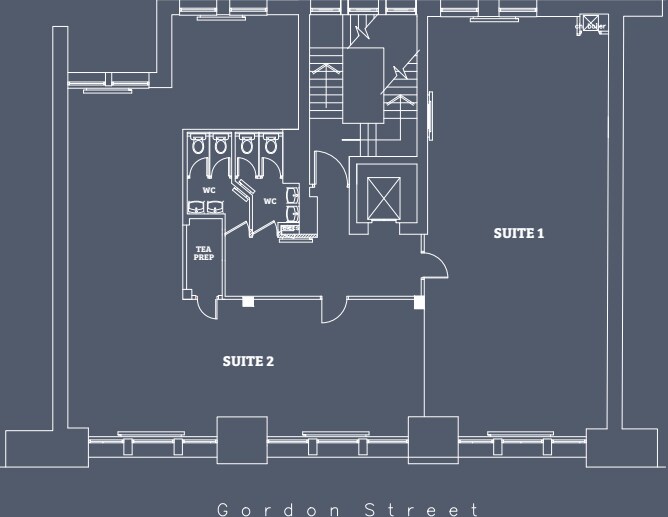 46 Gordon St, Glasgow à louer - Plan d’étage - Image 2 de 2