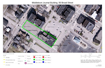 50 S Broad St, Middletown, OH - Aérien Vue de la carte