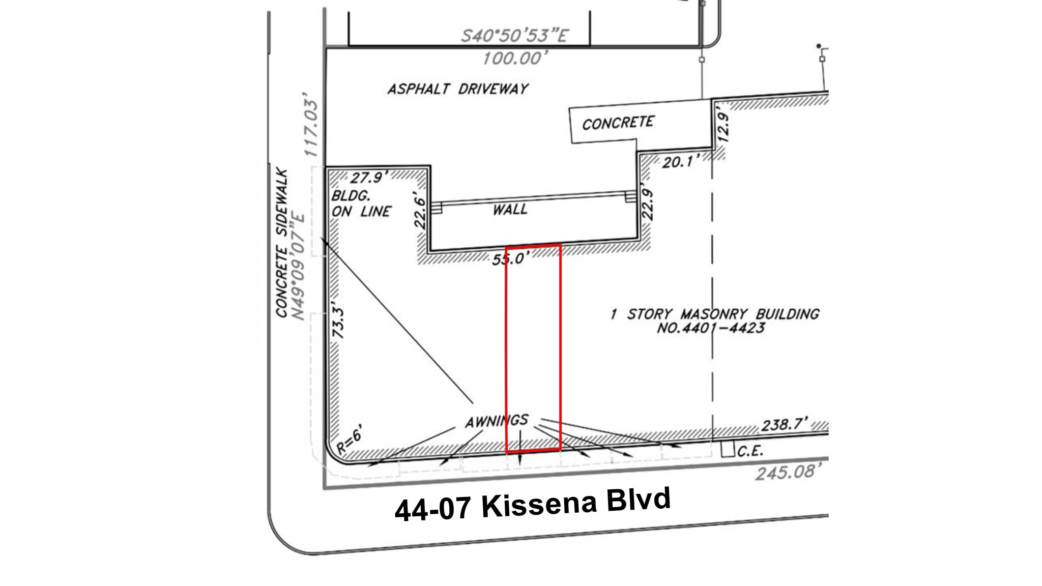 4401-4423 Kissena Blvd, Flushing, NY for lease Site Plan- Image 1 of 8