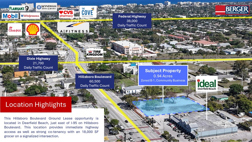180 W Hillsboro Blvd, Deerfield Beach, FL à louer - Photo du bâtiment - Image 3 de 4