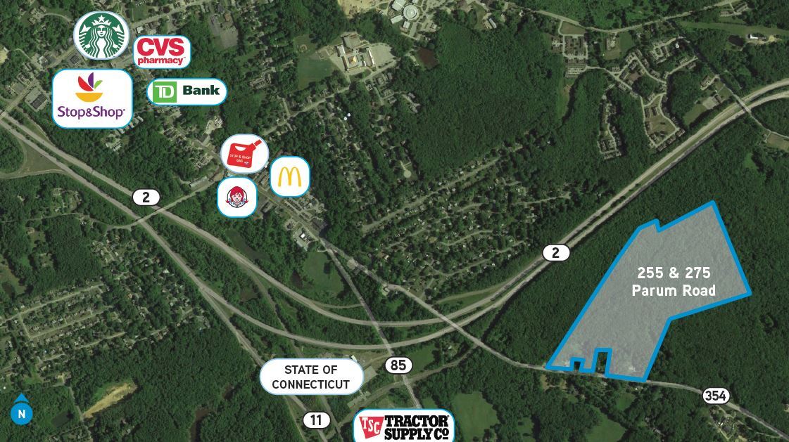 255-275 Parum Rd, Colchester, CT à vendre Photo du bâtiment- Image 1 de 2