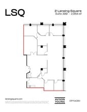 2 Lansing Sq, Toronto, ON for lease Floor Plan- Image 1 of 1
