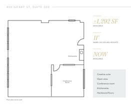 456-466 Geary St, San Francisco, CA for lease Floor Plan- Image 1 of 1