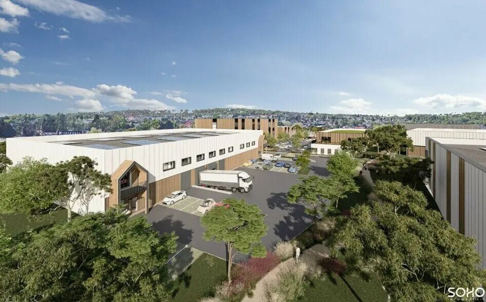 Local d'activités dans Ézanville à vendre - Photo du bâtiment - Image 1 de 12