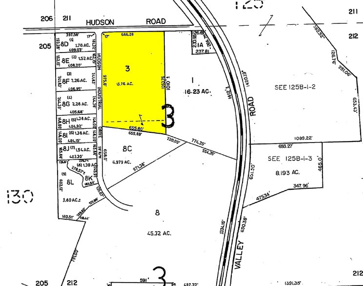 700 Hudson Rd, Griffin, GA à louer - Plan cadastral - Image 2 de 8
