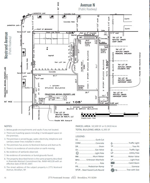 2771 Nostrand Ave, Brooklyn, NY à vendre - Plan de site - Image 2 de 10