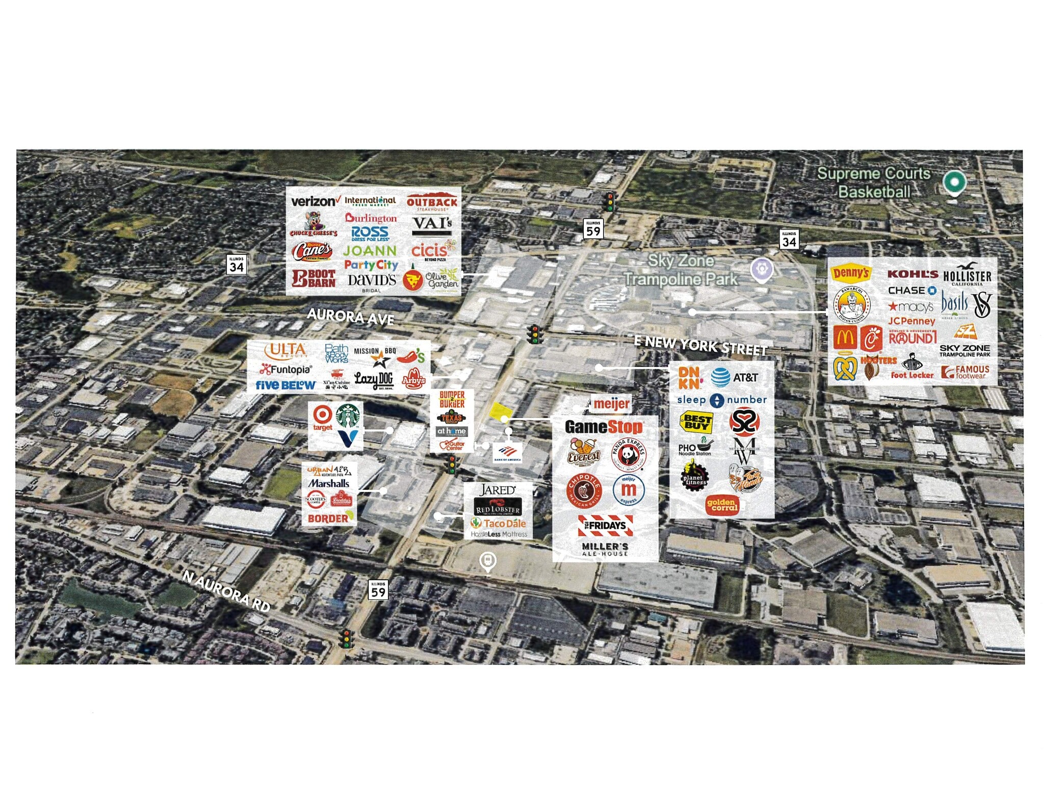 848 N Route 59, Aurora, IL for lease Building Photo- Image 1 of 2